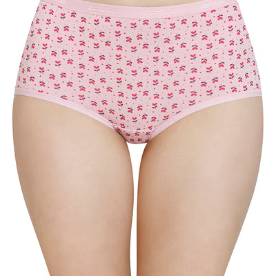 Printed High Rise Full Brief (Pack of 3)