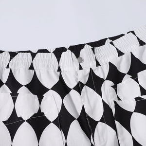 DIAMOND PATTERN SHORTS