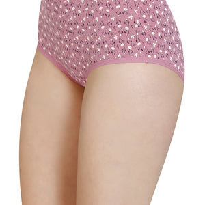 Printed High Rise Full Brief (Pack of 3)
