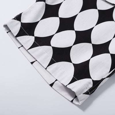 DIAMOND PATTERN SHORTS
