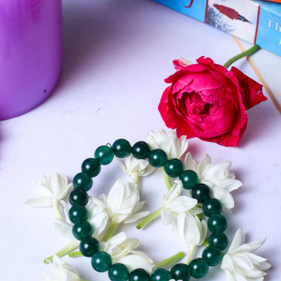 Studio Vaidik Green Jade Bracelet