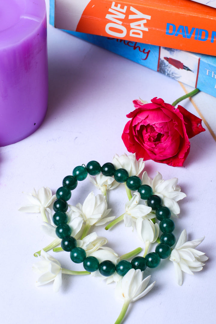 Studio Vaidik Green Jade Bracelet