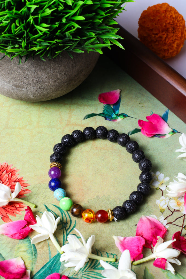 Studio Vaidik Lava seven chakra Bracelet