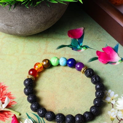 Studio Vaidik Lava seven chakra Bracelet