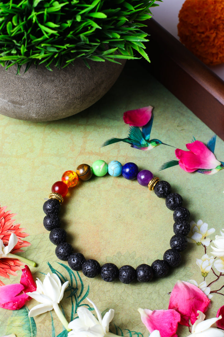 Studio Vaidik Lava seven chakra Bracelet