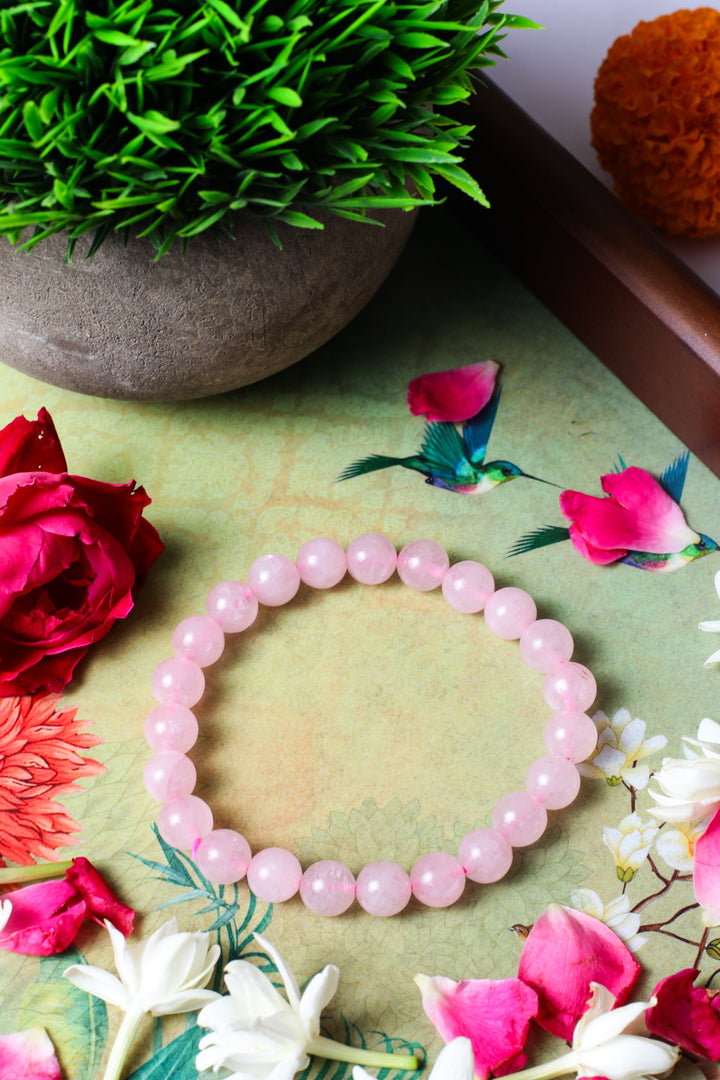 Studio Vaidik Rose Quartz Bracelet