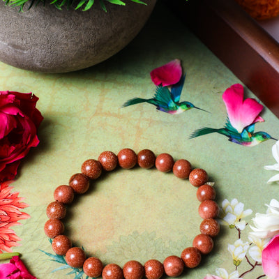 Studio Vaidik Red Sunstone Bracelet