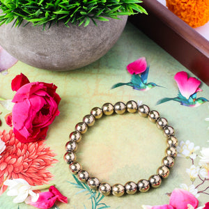 Studio Vaidik Golden Hematite Bracelet