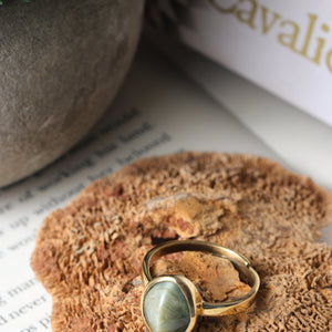 Studio Vaidik Cats eye/ Lehsuniya Ring 5.25 ratti