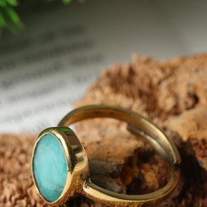 Studio Vaidik Emerald/ Panna Ring 5.25 ratti