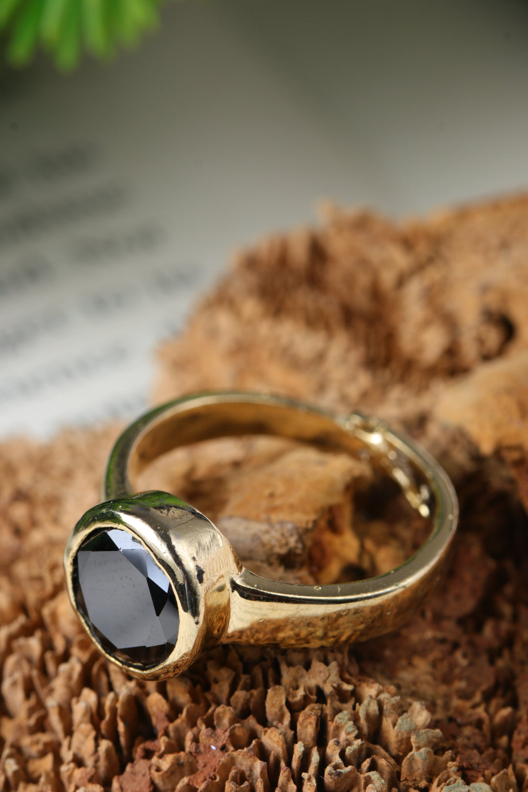 Studio Vaidik Black Zircon Vashikaran Ring