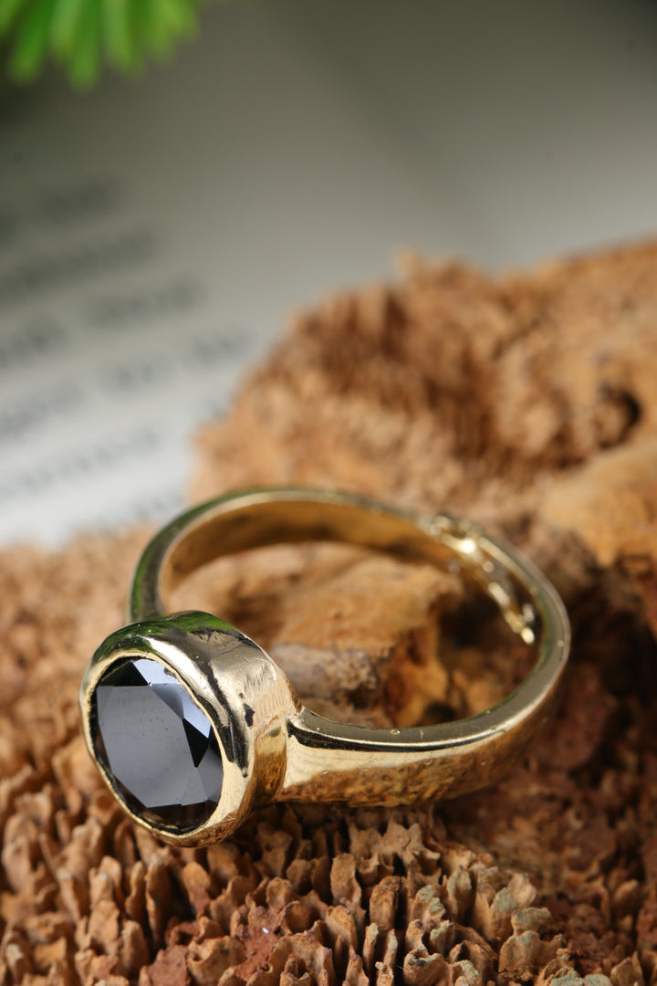 Studio Vaidik Black Zircon Vashikaran Ring