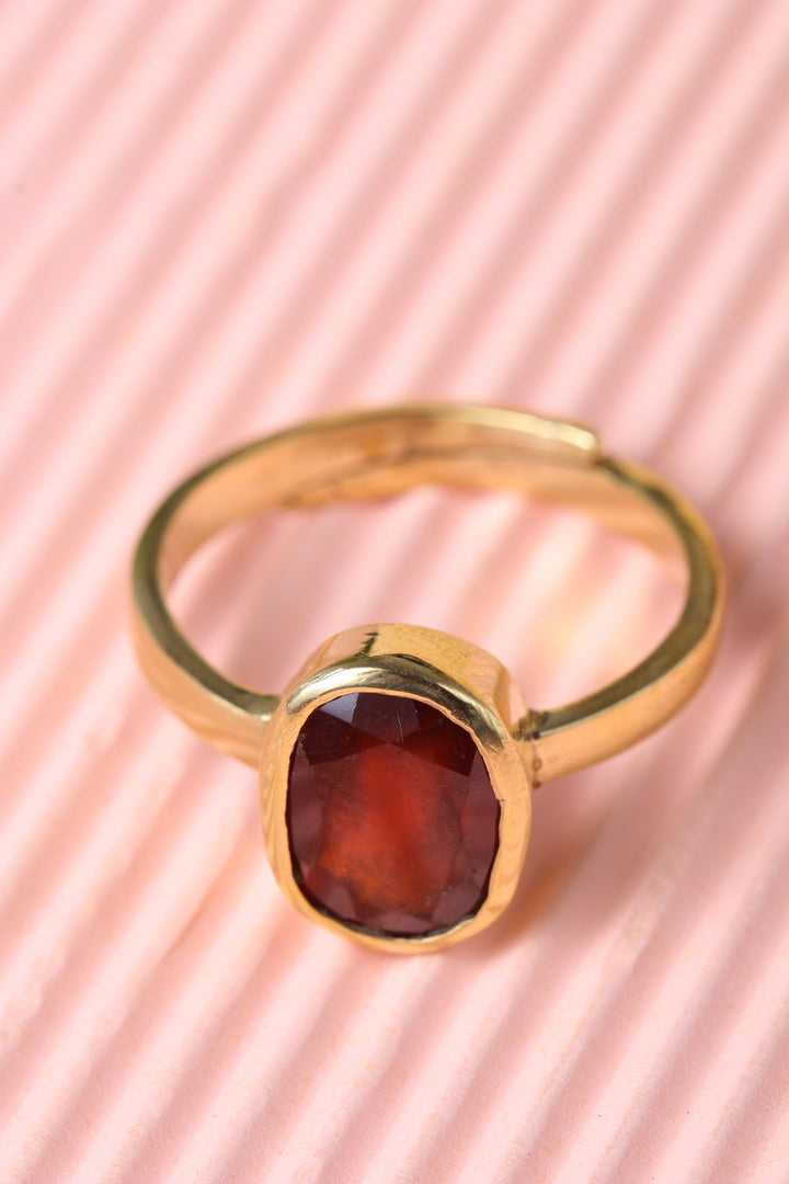 Studio Vaidik Gomed/ Hessonite Ring 5.25 ratti