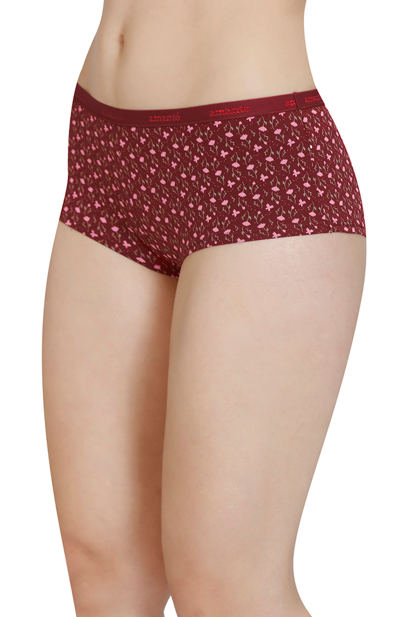 Printed Low Rise Boyshort (Pack of 2)