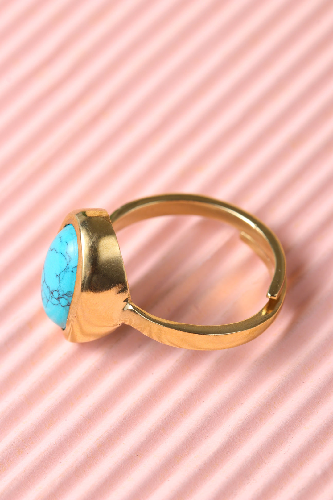 Studio Vaidik Irani Firoza/ Turquoise Ring 5.25 ratti