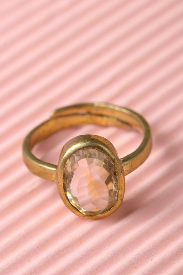 Studio Vaidik Sunehla/ Citrine Ring 5.25 ratti