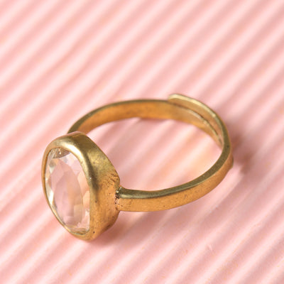 Studio Vaidik Sunehla/ Citrine Ring 5.25 ratti