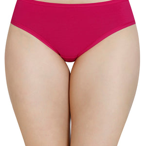 Solid Low Rise Bikini Panty (Pack of 3)