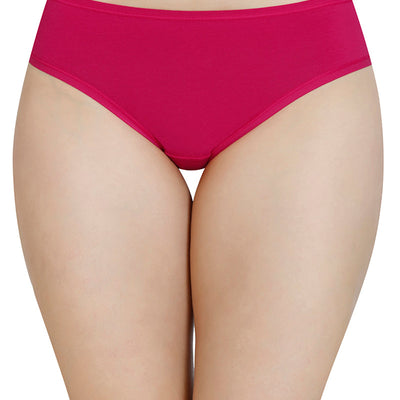 Solid Low Rise Bikini Panty (Pack of 3)
