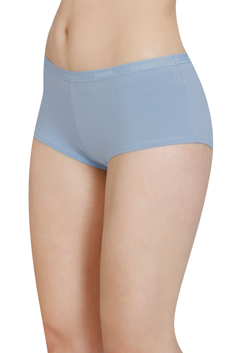 Solid Low Rise Boyshort (Pack of 2)