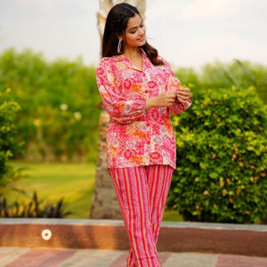 MISHA FLORAL CO-ORD SET
