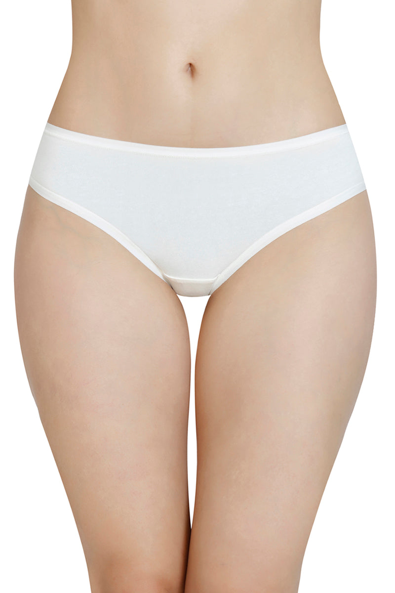 Solid Low Rise Bikini Panty (Pack of 3)