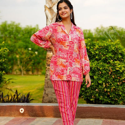 MISHA FLORAL CO-ORD SET