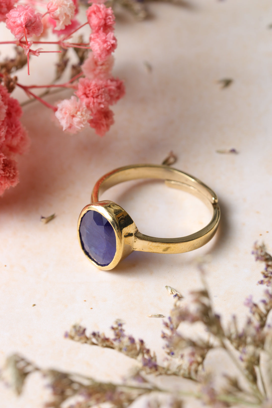 Studio Vaidik Neelam/ Blue Sapphire Ring 5.25 ratti