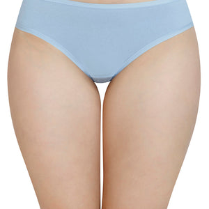 Solid Low Rise Bikini Panty (Pack of 3)