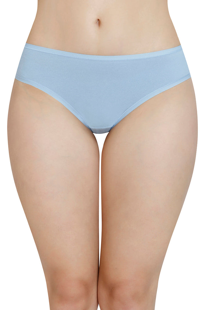 Solid Low Rise Bikini Panty (Pack of 3)