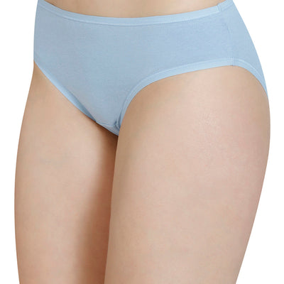 Solid Low Rise Bikini Panty (Pack of 3)