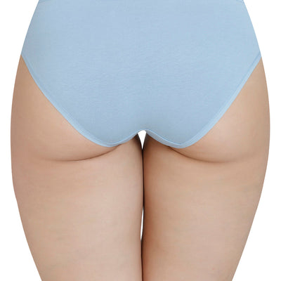 Solid Low Rise Bikini Panty (Pack of 3)