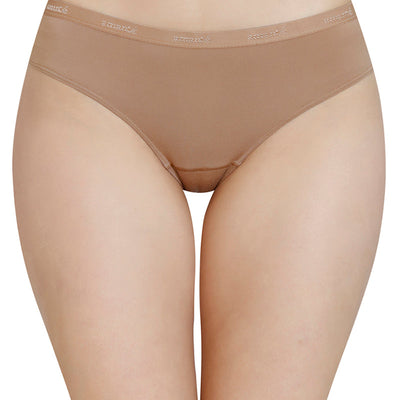 Solid Mid Rise Modal Bikini Panty (Pack of 2)