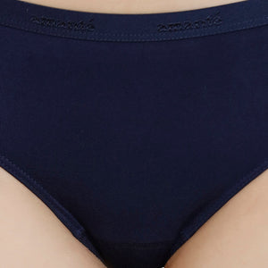 Solid Mid Rise Modal Bikini Panty - Midnight