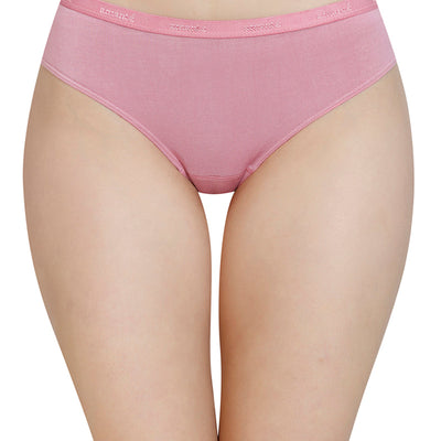 Solid Mid Rise Modal Bikini Panty (Pack of 2)