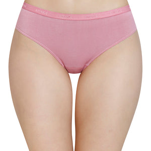 Solid Mid Rise Modal Bikini Panty