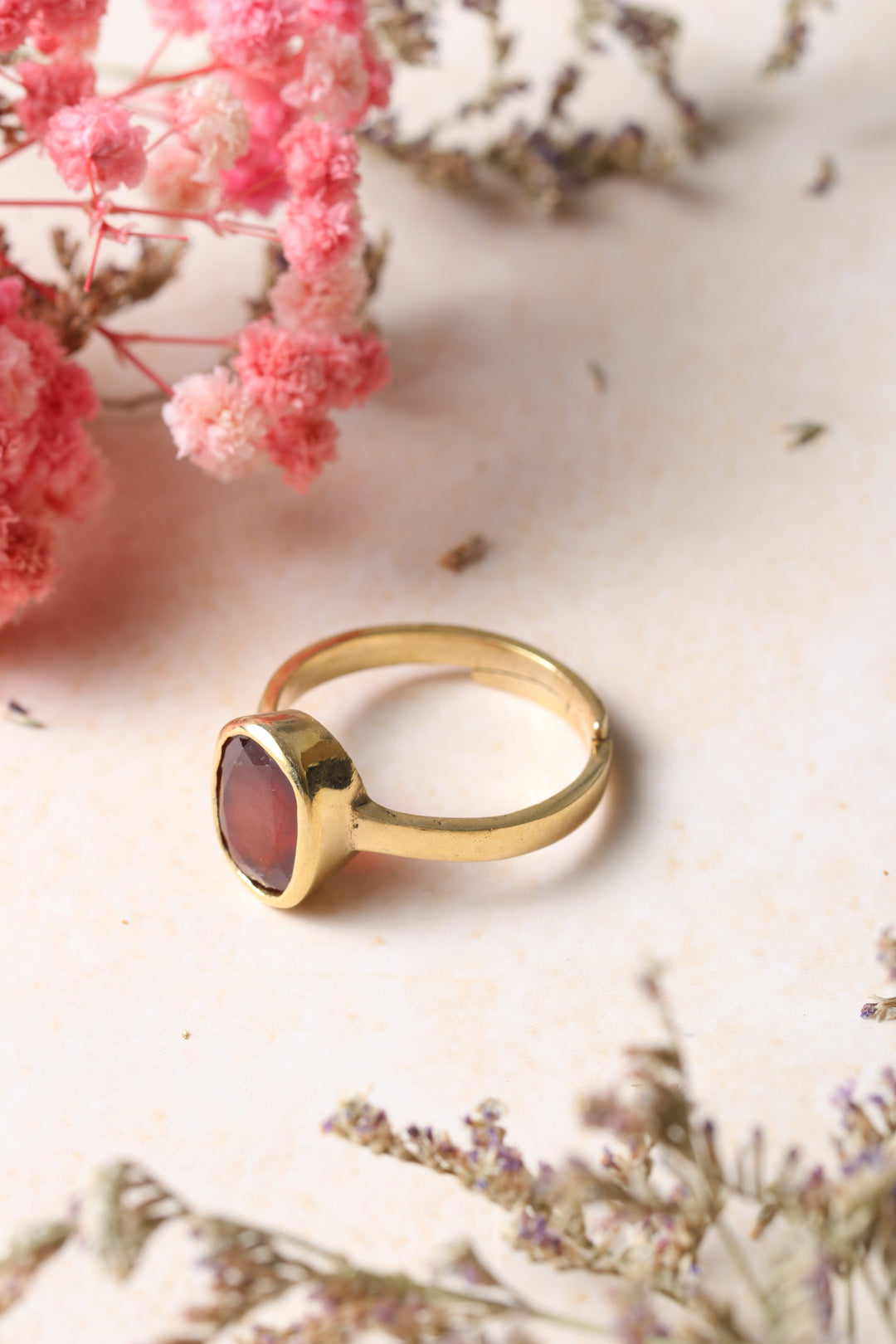 Studio Vaidik Gomed/ Hessonite Ring 7.25 ratti