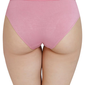 Solid Mid Rise Modal Bikini Panty (Pack of 2)