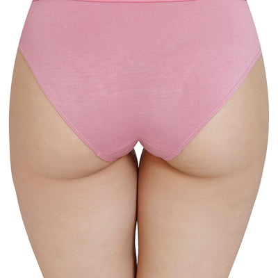 Solid Mid Rise Modal Bikini Panty (Pack of 2)