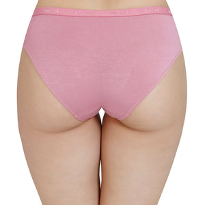 Solid Mid Rise Modal Bikini Panty