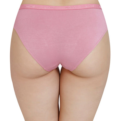 Solid Mid Rise Modal Bikini Panty