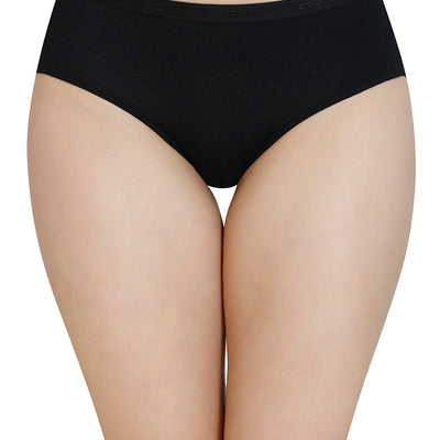 Solid Mid Rise Modal Hipster Panty (Pack of 2)