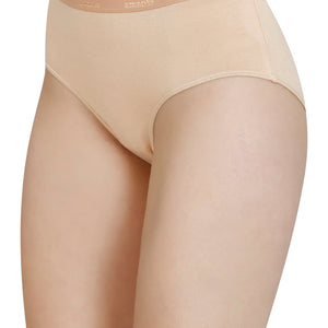 Solid Mid Rise Modal Hipster Panty (Pack of 2)