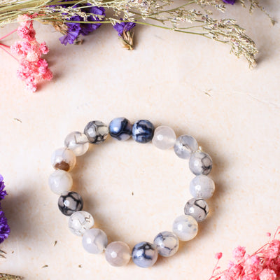 Studio Vaidik Dragon Vein Agate Bracelet