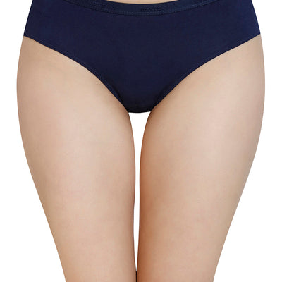 Solid Mid Rise Modal Bikini Panty (Pack of 2)