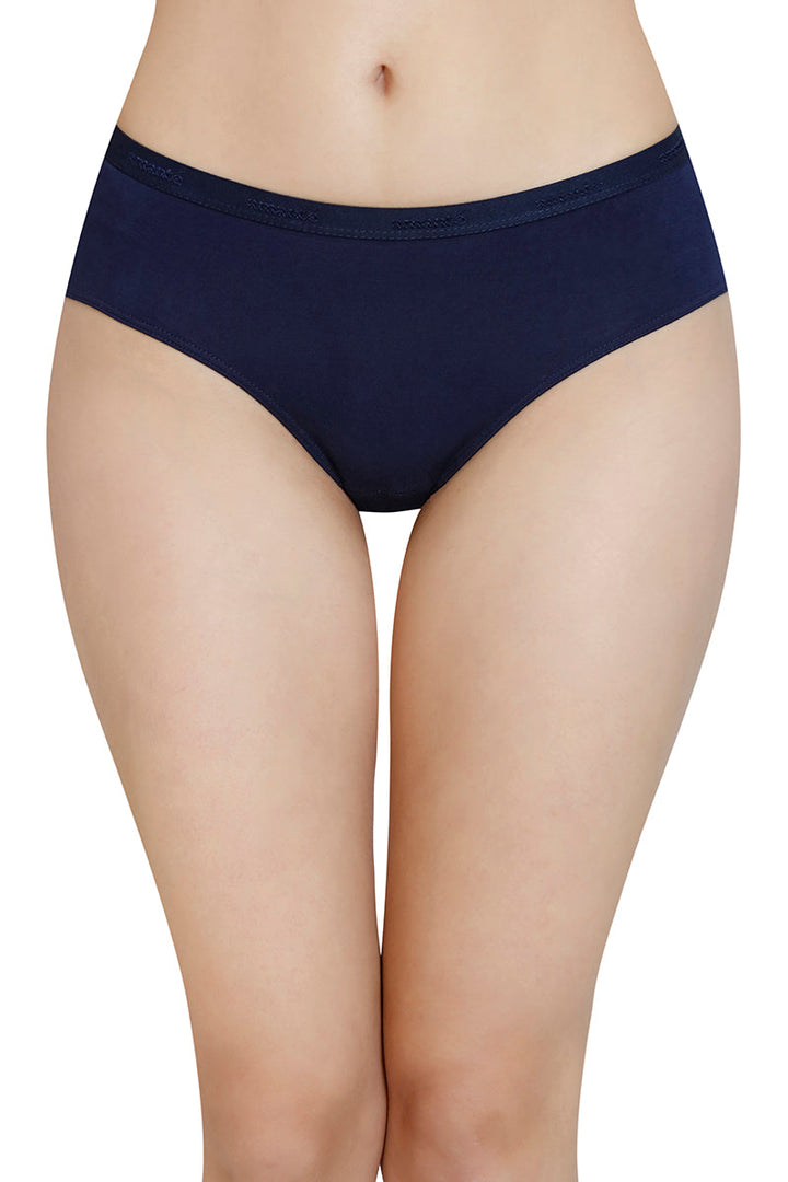 Solid Mid Rise Modal Bikini Panty (Pack of 2)