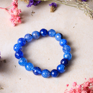 Studio Vaidik Blue Fire Agate Bracelet
