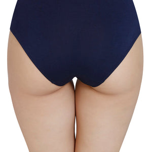 Solid Mid Rise Modal Bikini Panty (Pack of 2)