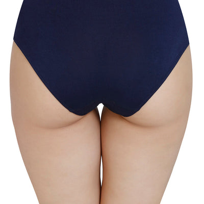 Solid Mid Rise Modal Bikini Panty (Pack of 2)