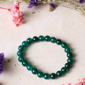 Studio Vaidik Green Jade Bracelet